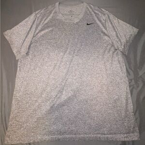 Nike Heather Gray Athletic Tee
